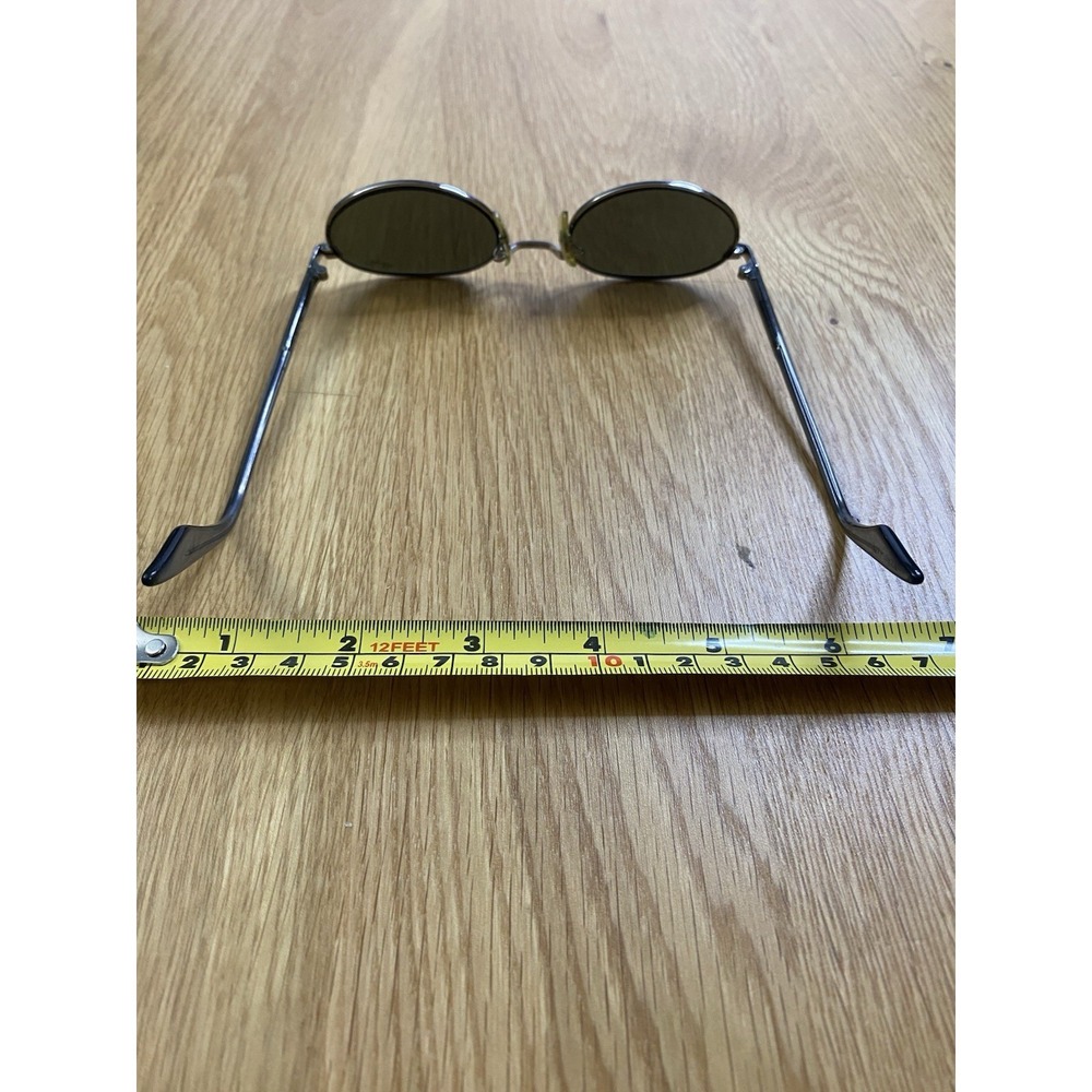 Vintage B&L Ray-Ban USA W2319 Sunglasses Oval G15 Lens John Lennon Silver Gray - Picture 11 of 16